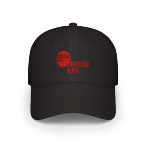 Redmoon Bar Low Profile Baseball Cap | Trendy Cap for Casual Outings, Outdoor Adventures, Gifts for Sports Lovers, Stylish Accessories