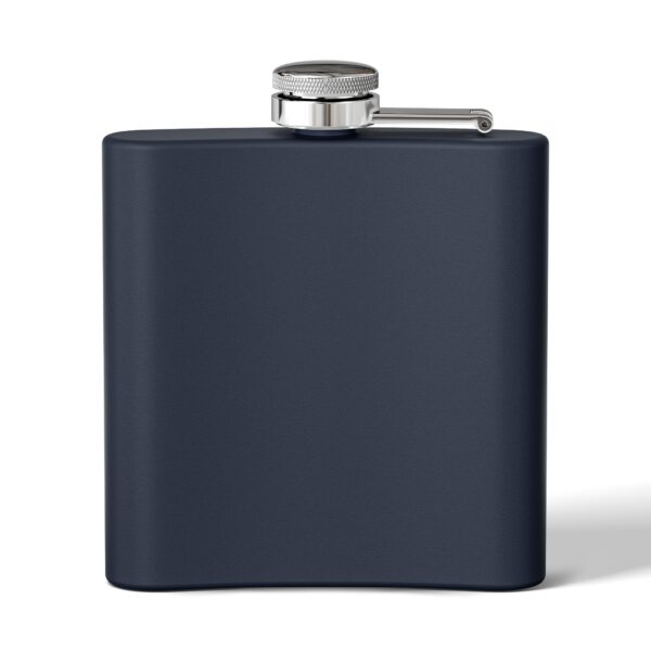 Custom Stainless Steel Flask | Redmoon Bar On Top Gift, Unique Barware, Adventure Accessory, Drinking Flask, Groomsmen Gift - Image 2