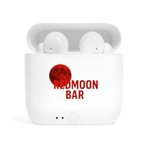 Wireless Earbuds Case with Redmoon Bar Design, Tech Gift, Music Accessories, Audiophile Gadget, Unique Earbud Holder, Birthday [...] - Image 3