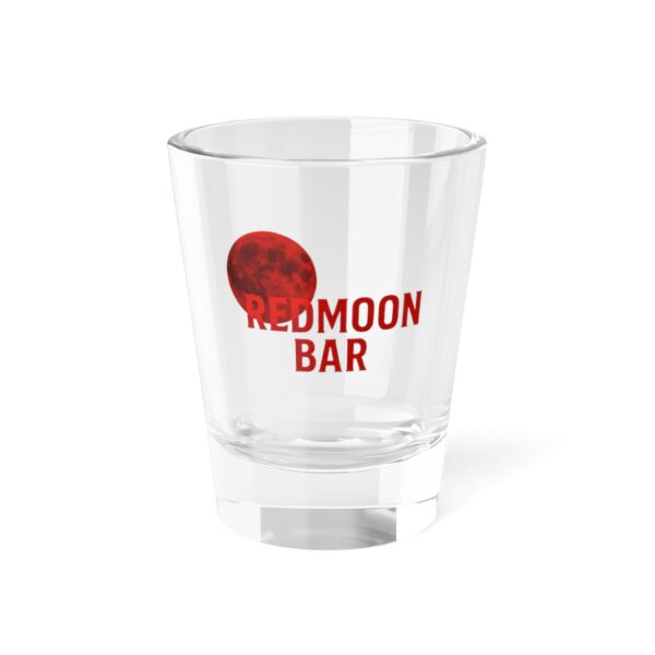 Redmoon Bar Shot Glass – Fun Pubware, Collectible Drinkware, Unique Bar Gift, Classic Home Bar Accessory, Party Essentials